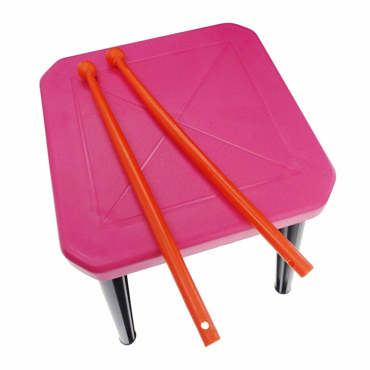 Bateria Musical Lady Bug Plástico